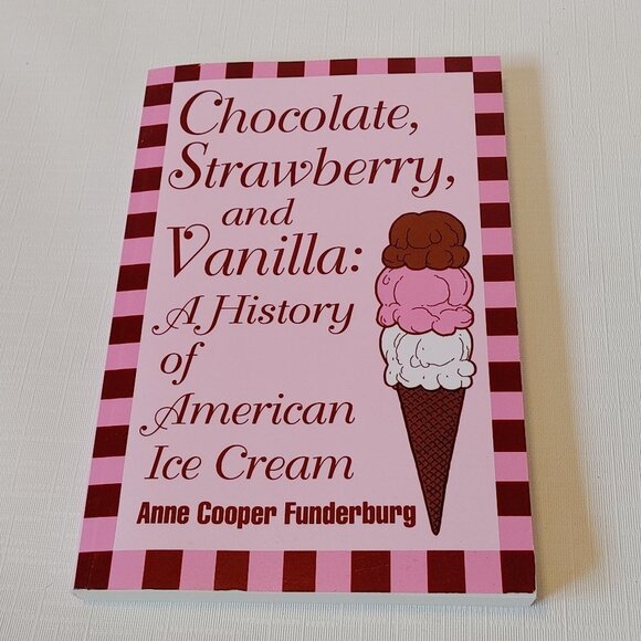 Chocolate Strawberry and Vanilla Text Book Anne Cooper Funderburg - Picture 1 of 2